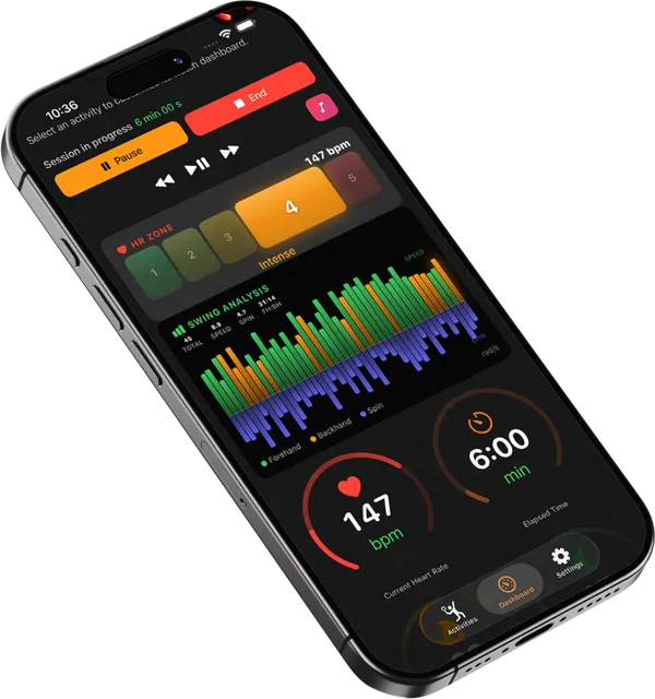 iPhone dashboard, transparent