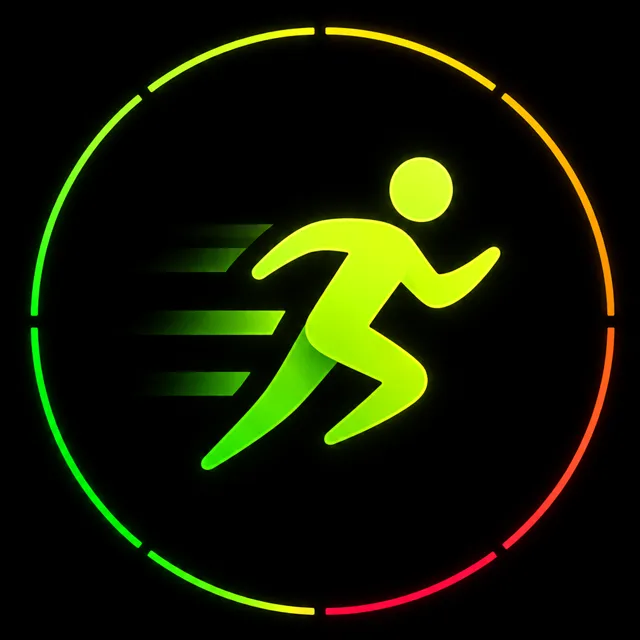 Runner mark on dark